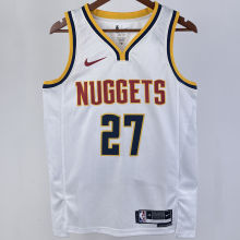 2023/24 Nuggets MURRAY #27 White NBA Jerseys