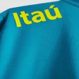 2021/22 Brazil Light Blue POLO Soccer Jersey有钮