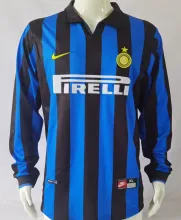 1998/99 In Milan Home Retro Long Sleeve Jersey