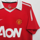 2010/11 M Utd Home Retro Soccer Jersey