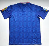 1996 France Home Blue Retro Soccer Jersey