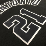 Spurs DUNCAN #21 Black NBA Jerseys