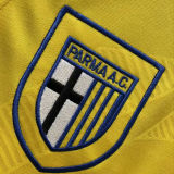 1993/95 Parma Home Yellow Retro Soccer Jersey