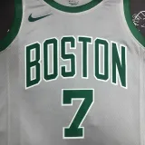 Celtics BROWN #7 Grey NBA Jerseys