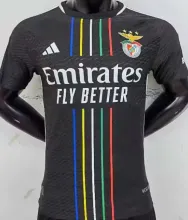 2023/24 Benfica Away Black Player Version Soccer Jersey