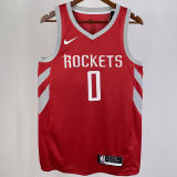 Rockets WESTBROK #0 Red NBA Jerseys