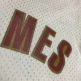 2003/04 Cleveland JAMES #23 Retro White NBA Jerseys热压