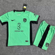 2023/24 ATM Third Green Kids Soccer Jersey 新胸前广告