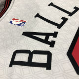 Bulls BALLE #2 White City Edition NBA Jerseys