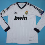 2012/13 RM Home White Retro Soccer Jersey