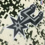 2013/14 Spurs PARKER #9 Camo Retro NBA Jerseys 热压