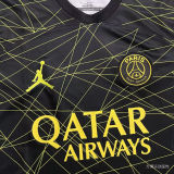 2022/23 PSG 1:1 Quality 4Th Black Glod Fans Soccer Jersey