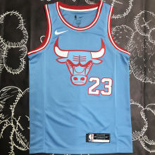 Bulls JORDAN #23 Blue NBA Jerseys