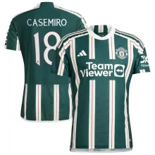 CASEMIRO #18 M Utd 1:1 Quality Away Fans Jersey 2023/24 (UCL Font 欧冠字体) ★★