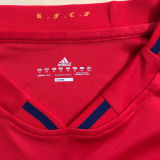 2010 Spain Home Red Retro Soccer Jersey