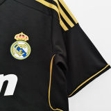 2011/12 RM Away Black Retro Kids Soccer Jersey