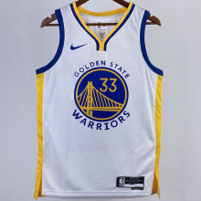 2023/24 Warriors WISEMAN #33 White NBA Jerseys