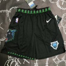 Timberwolves Retro Black NBA Pants