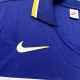 1996/97 Boca Home Blue Retro Soccer Jersey