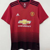 2018/19 M Utd Home Red Retro Soccer Jersey