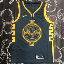 Warriors PAYTON II #0 Black NBA Jerseys