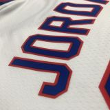 JORDAN # 23 Tune Squad Concept White NBA Jerseys Hot Pressed