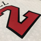 Bulls BALLE #2 White City Edition NBA Jerseys