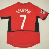 2002/04 M Utd Home Retro Soccer Jersey
