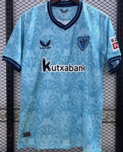 2023/24 Bibao AT Away Blue Fans Soccer Jersey
