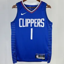 2023/24 Clippers HARDEN #1 Blue NBA Jerseys