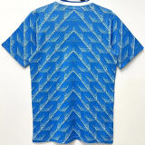 1988 DDR Away Blue Retro Soccer Jersey