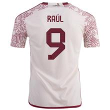RAÚL #9 Mexico 1:1 Quality Away Fans Soccer Jersey ★★