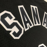 Spurs LEONARD #2 Black Retro NBA Jerseys
