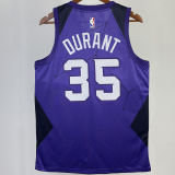 Suns DURANT #35 Purple City Edition NBA Jerseys