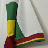 2002 Senegal Away White Retro Soccer Jersey