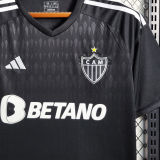 2023/24 AT Mineiro Black Goalkeeper Soccer Jersey