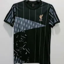 LFC Classic Version Black Retro Soccer Jersey