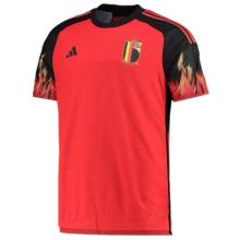 2022/23 Belgium 1:1 Home Red Fans Soccer Jersey