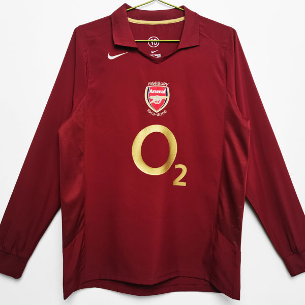 2005/06 ARS Home Retro Long Sleeve Soccer Jersey