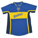 2001 Boca Junior Home Retro Soccer Jersey