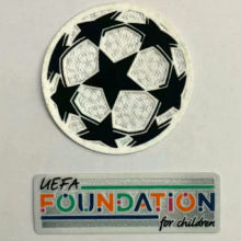 2021/22 UEFA Champion League New Sleeve Badge 球+新公平条