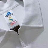 2002-2003 RM White Home Retro Soccer Jersey