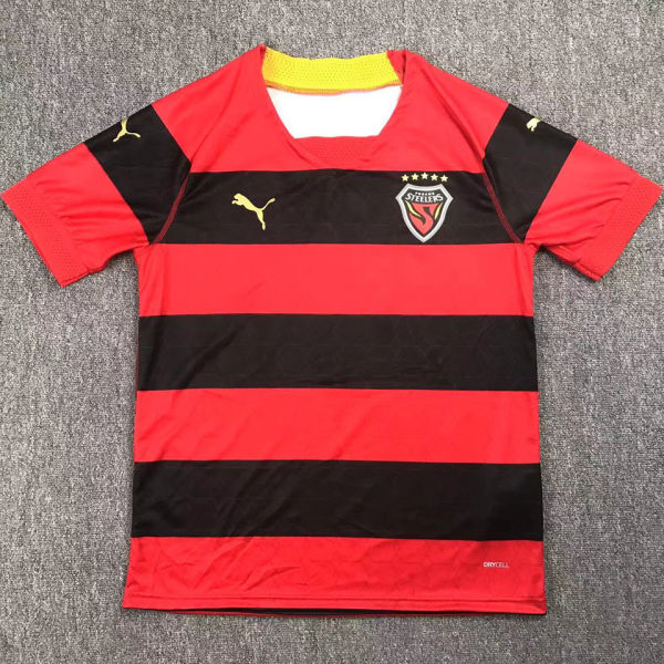 2024 Pohang Steelers Home Red Fans Jersey 浦项制铁