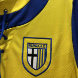 1993/95 Parma Home Yellow Retro Soccer Jersey