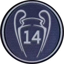 14 UEFA Champion League New Sleeve Badge 14字杯 (You can buy it alone OR tell us which jersey to print it on. )