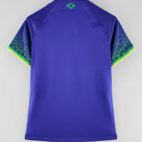 2022/23 Brazil Away Blue Women Soccer Jersey