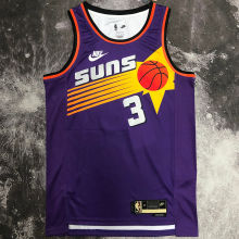 Suns PAUL #3 Purple Retro NBA Jerseys
