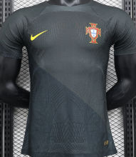 2023/24 Portugal Special Edition Black Grey Player Version Jersey