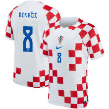 Kovaćić # 8 Croatia 1:1 Home Fans Jersey 2022/23 ★★