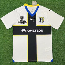 2023/24 Parma Home White Fans Soccer Jersey